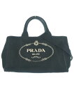 PRADA プラダトートバッグ レディース - 黒【中古】【古着】