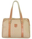CELINE セリーヌハンドバッグ レディース - ベージュ(総柄)【中古】【古着】