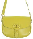 Christian Dior クリスチャンディオールショルダーバッグ レディース - 黄緑【中古】【古着】