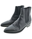 CELINE セリーヌブーツ メンズ 41(26cm位) 黒【中古】【古着】