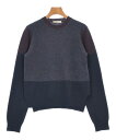 CELINE セリーヌニット・セーター レディース S 紺xエンジ【中古】【古着】(4)