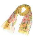 ETRO エトロストール レディース - 黄xピンクx緑等(総柄)【中古】【古着】