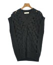 VALENTINO ヴァレンティノベスト レディース S 黒【中古】【古着】