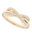 TIFFANY & CO. ティファニーリング レディース 5 K18PG【中古】【古着】