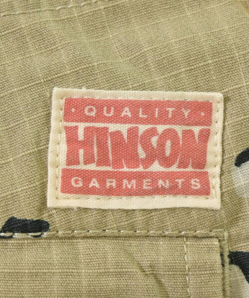 HINSON ヒンソンカーゴパンツ メンズ M ベージュx茶x黒等(総柄)【中古】【古着】