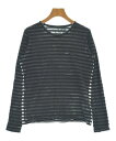 Gipsy ジプシーTシャツ・カットソー レディース 2(S位) 黒(ボーダー)【中古】【古着】