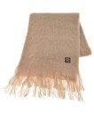 Mantas Ezcaray マンタスエスカライマフラー レディース - キャメル【中古】【古着】(4)