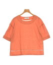 QTUME クチュームTシャツ・カットソー レディース 38(M位) オレンジ【中古】【古着】