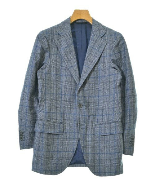 IGARASHI TROUSERS イガラシトラウザーズビジネス メンズ -(XS位)/-(S位) 青系(グレンチェック)【中古】【古着】
