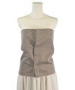 GABRIELA COLL GARMENTS ガブリエラコールガーメンツベスト レディース M 茶【中古】【古着】