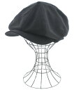 AUBERGE オーベルジュハンチング・ベレー帽 メンズ - 黒【中古】【古着】