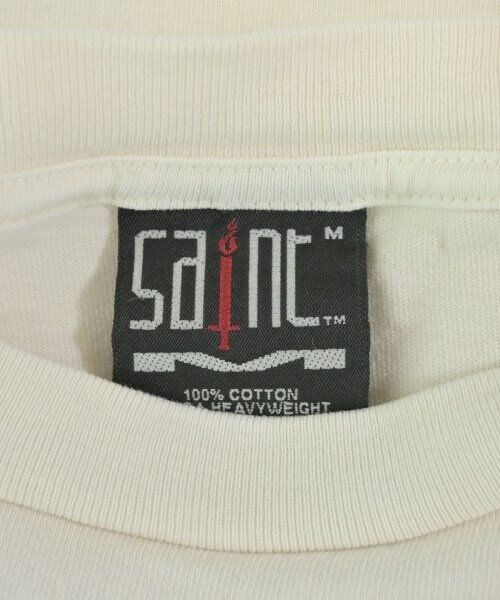 SAINT MICHAEL セントマイケルTシャツ・カットソー メンズ M 白【中古】【古着】