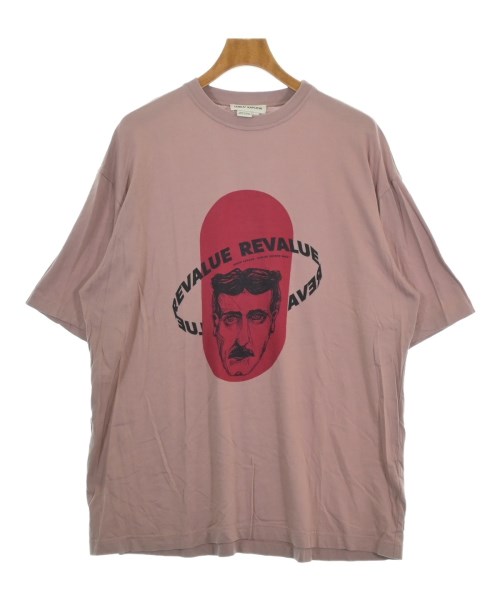 DHRUV KAPOOR ドゥルーフカプールTシャツ・カットソー メンズ S/M(M位) ピンク系x黒【中古】【古着】
