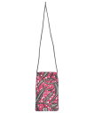 RICCI EVERYDAY リッチーエブリデイショルダーバッグ レディース - ピンクx茶x白(総柄)【中古】【古着】