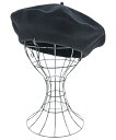 New York Hat Co ニューヨークハットハンチング・ベレー帽 メンズ - 黒【中古】【古着】