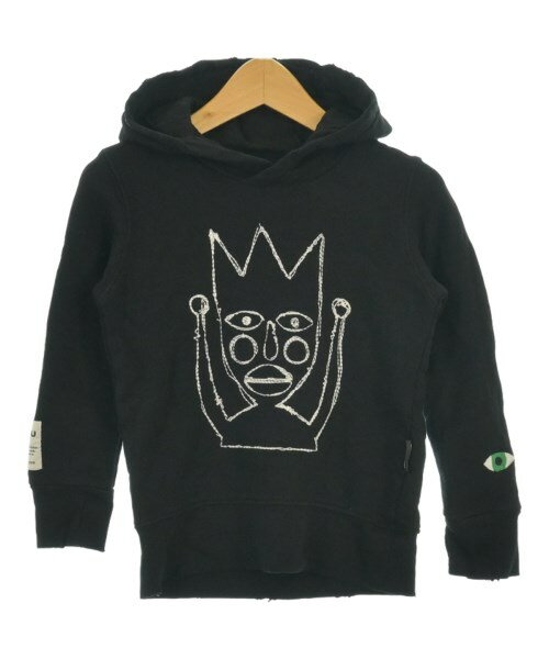 nununu ヌヌヌパーカー キッズ 100(3T-4T) 黒【中古】【古着】