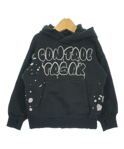 nununu ヌヌヌパーカー キッズ 100(3T-4T) 黒【中古】【古着】