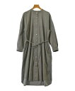 Madu Fabrica マディファブリカシャツワンピース レディース F グレーx白(ドット)【中古】【古着】