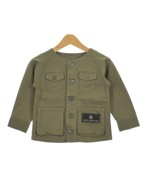 BUZZ FUZZ byBEBE バズファズバイべべブルゾン(その他) キッズ 100(3T-4T) カーキ【中古】【古着】