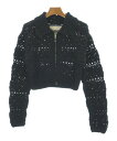 NKNIT ンニットカーディガン レディース 1(S位) 黒【中古】【古着】