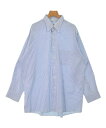 VAN HEUSEN ヴァンヒューゼンカジュアルシャツ メンズ XL 青x白(ストライプ)【中古】【古着】