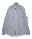 CAHLUMN カウラムカジュアルシャツ メンズ XXL 紺x白(チェック)【中古】【古着】