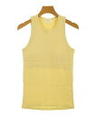 La nature linge ラナチュールラーンジュータンクトップ レディース 0(XS位) 黄【中古】【古着】