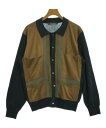 The DUFFER N NEPHEWS ザダファーアンドネフューズカーディガン メンズ M 茶x紺【中古】【古着】