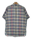 Ralph Lauren ラルフローレンカジュアルシャツ メンズ L 紺x赤xベージュ等(チェック)【中古】【古着】