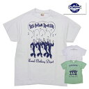 バズリクソンズ BUZZ RICKSONS Tシャツ BR79259 BELL BOTTOM TROUSERS コットン TEE 半袖 プリント カットソー バインダーネック 丸胴ボディ USA製 NAVAL 海軍 ミリタリー ヴィンテージ アメカジ 東洋エンタープライズ メンズ 2023年 春夏 新作