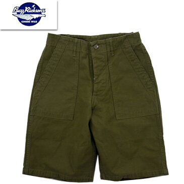 (★クーポン発行) バズリクソンズ BUZZ RICKSON'S ショートパンツ BR51735 SHADE 107,TYPE 1,CLASS SHORTS サテンショーツ ハーフパンツ 短パン 半パン ミリタリー アメカジ 定番 ロングセラー アメカジ 東洋エンタープライズ