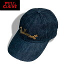 tJEg FULL COUNT Lbv 6007 Chain Embroidery Denim CAP [NE x[X{[Lbv fj S hJ Xq AJW v[g j Y bsO\