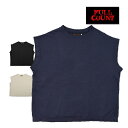 送料無料 フルカウント FULL COUNT ノースリーブスウェットシャツ Relax Fit No Sleeve Swestshirt コットン 吸水性 ビックシルエット トップス 裏毛 アメカジ 2023年春夏