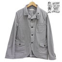 オルゲイユ ジャケット ORGUEIL OR-4273 サックジャケット Sack Jacket ライトアウター ストライプ グレー クラシック フォーマル シンプル ヴィンテージ メンズ アメカジ 新作 春夏 日本製 d202403