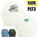 (追跡可能メール便 1枚まで) 送料無料 フェローズ Pherrow's ロンT 24S-PLT3 ロゴ プリント 長袖 Tシャツ カットソー コットン ネイビー ホワイト ライトオリーブ アメカジ 定番