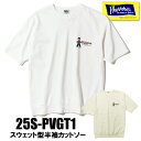 (追跡可能メール便 1枚まで) 送料無料 通販 フェローズ Pherrow's Tシャツ 25S-PVGT1 プリント ロゴT 半袖 カットソー 人気 コットン 綿100% アメカジ 定番 TEE メンズ レディース