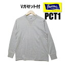 フェローズ Pherrow's ロンT PCT1 Tシャツ 長袖 無地 カットソー TEE Vガゼット付き 定番 ロングセラー アメカジ