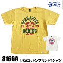 (追跡可能メール便 1枚まで) STUDIO D'ARTISAN ステュディオダルチザン Tシャツ 8166A コットン プリント 半袖 TEE USAコットン カットソー 日本製 アメカジ メンズ