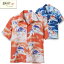 【6日までポイント+5倍】 サンサーフ SUN SURF アロハシャツ SS38802 RAYON HAWAIIAN SHIRT GOLDFISH KILOHANA キロハナ 金魚 ハワイアンシャツ 半袖 オープンカラー ヴィンテージ レーヨン アメカジ 東洋エンタープライズ 新作 メンズ 春夏