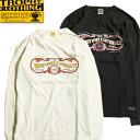 トロフィークロージング TROPHY CLOTHING Tシャツ TR21AW-202 15th Work Logo L/S Tee 長袖 ロンT アメカジ　バイカー プリント ロゴ プリントTシャツ 日本製