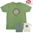 (レターパック1枚まで対応) 送料無料 UES ウエス 半袖Tシャツ 652405「TREE HOUSE」 プリント ロゴ 半袖 TEE コットン 天竺 ヴィンテージ アメカジ メンズ レディース 2024年春夏新作