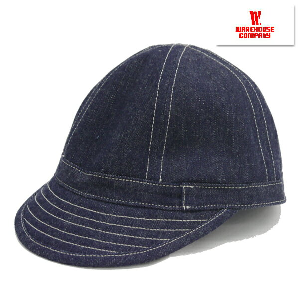 ウエアハウス WAREHOUSE 帽子 デニムキャップ Lot 5242 DENIM CAP ベースボールキャップ ミリタリー ヴィンテージ デイジーメイハット 米軍 プレゼント 男性 メンズ ラッピング対応可能