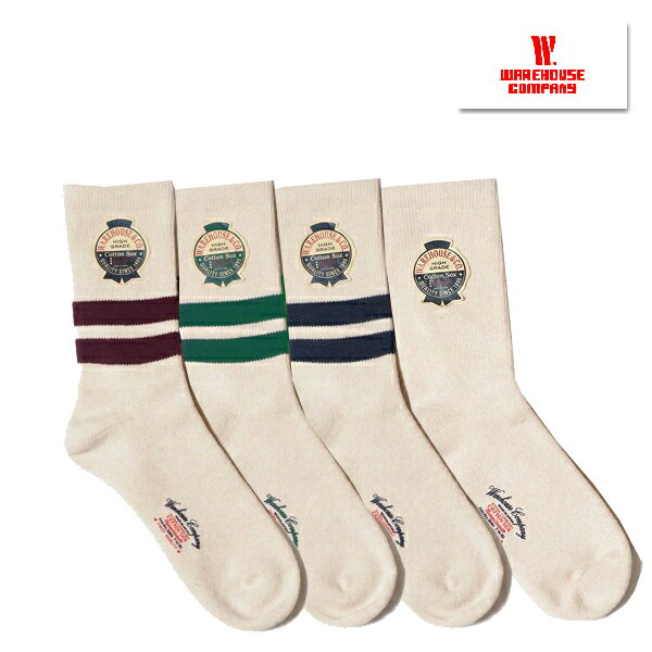 ウエアハウス WAREHOUSE Lot 5234 パイルソックス PILE SOCKS ロングソックス ハイソックス 靴下 小物 プレゼント 男性　メンズ ラッピング対応可能