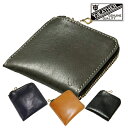 Y'2 LEATHER ワイツーレザー YW-04 HORSE HIDE L字 WALLET 財布 コインケース カードケース ホースハイド ブラック オリーブ 馬革 本革 アメカジ バイカー 小物 プレゼント ラッピング対応可能 日本製 新作 メンズ レディース