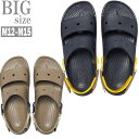 クロックス 大きいサイズ メンズ CROCS サンダル カモフラ TERRAIN SANDAL スリッパ C050312-08