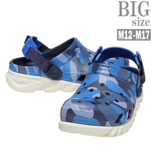 クロックス 大きいサイズ メンズ CROCS サンダル カモフラ 迷彩 DUET MAX CAMO REDUX C050901-02