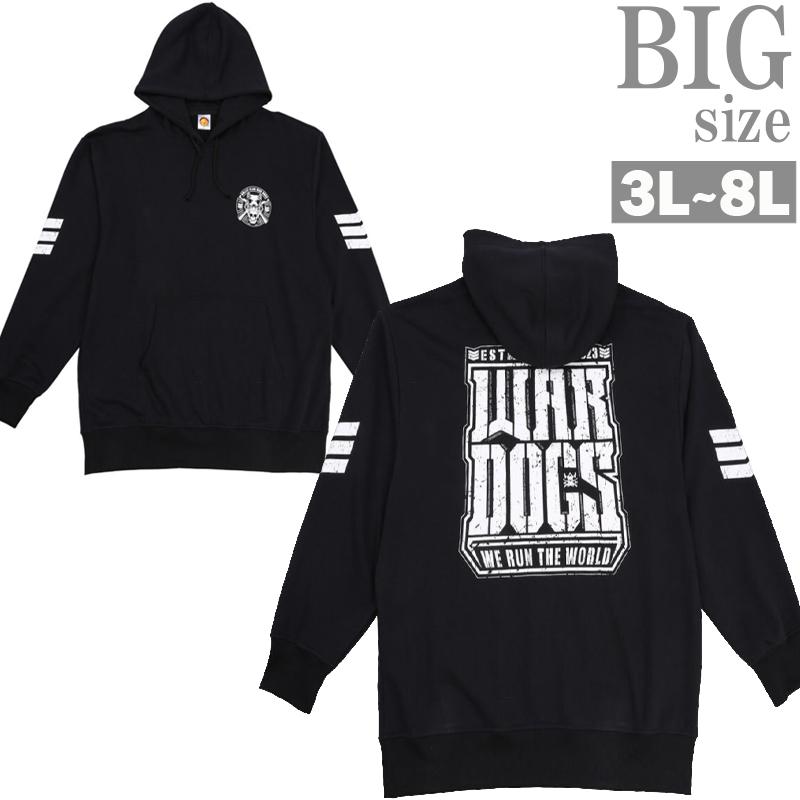 Rakuten - パーカー 大きいサイズ メンズ 新日本プロレス BULLET CLUB WAR DOGS WE RUN THE WORLD C071117-06