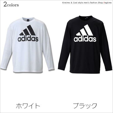 Tシャツ adidas 大きいサイズ メンズ アディダス 長袖tシャツ プリントtシャツ クルーネック C300925-07