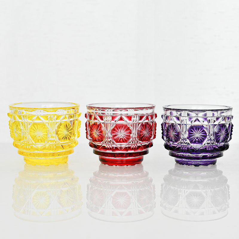 薩摩切子グラス｜色のグラデーションがおしゃれ！高級グラスの通販