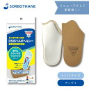 【DSIS ソルボ ヘルシー ハーフインソール】 靴 インソール 中敷き 衝撃吸収 メンズ レディース ウォーキング O脚 外反母趾 外反 ウオノメ タコ バランス 足の疲れ 足の痛み ソルボセイン SORBOTHANE 土踏まず つま先